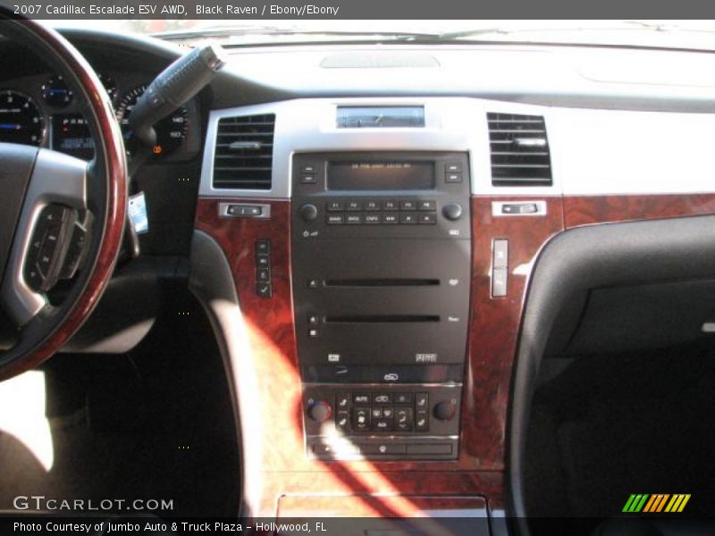 Black Raven / Ebony/Ebony 2007 Cadillac Escalade ESV AWD
