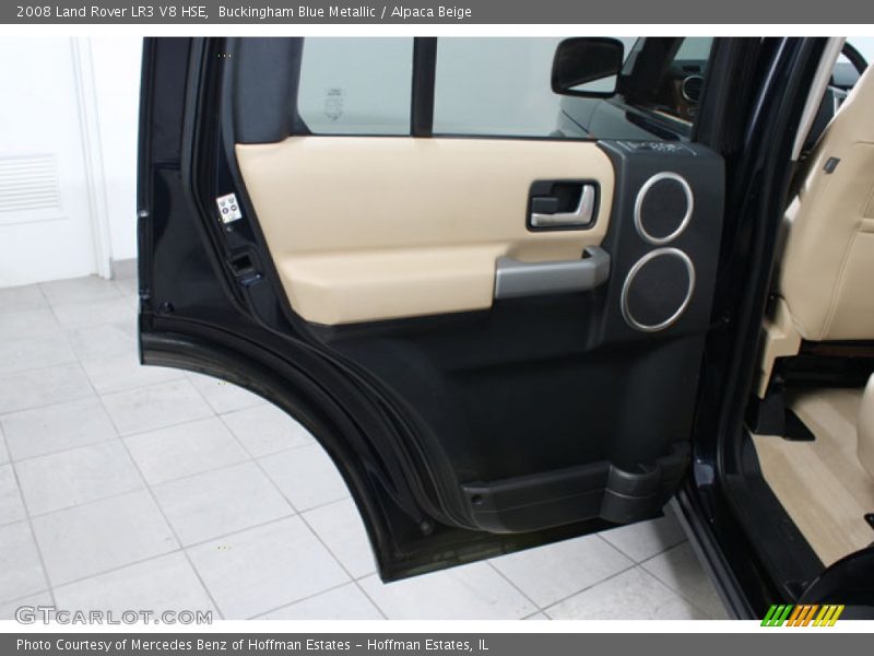 Buckingham Blue Metallic / Alpaca Beige 2008 Land Rover LR3 V8 HSE