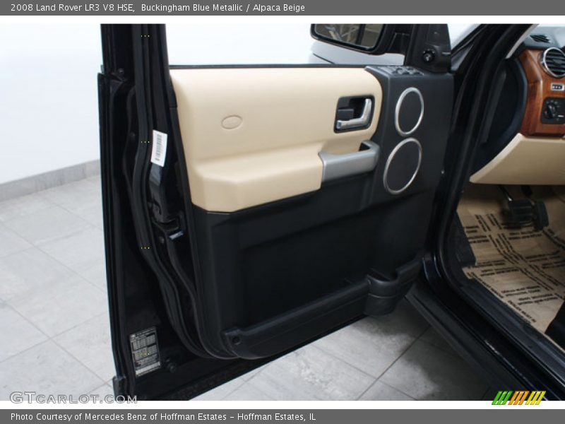 Buckingham Blue Metallic / Alpaca Beige 2008 Land Rover LR3 V8 HSE