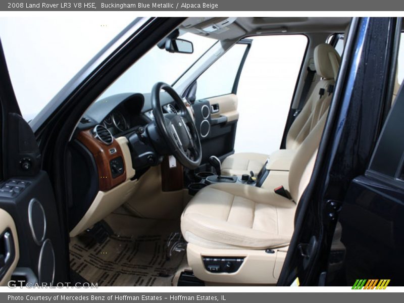 Buckingham Blue Metallic / Alpaca Beige 2008 Land Rover LR3 V8 HSE
