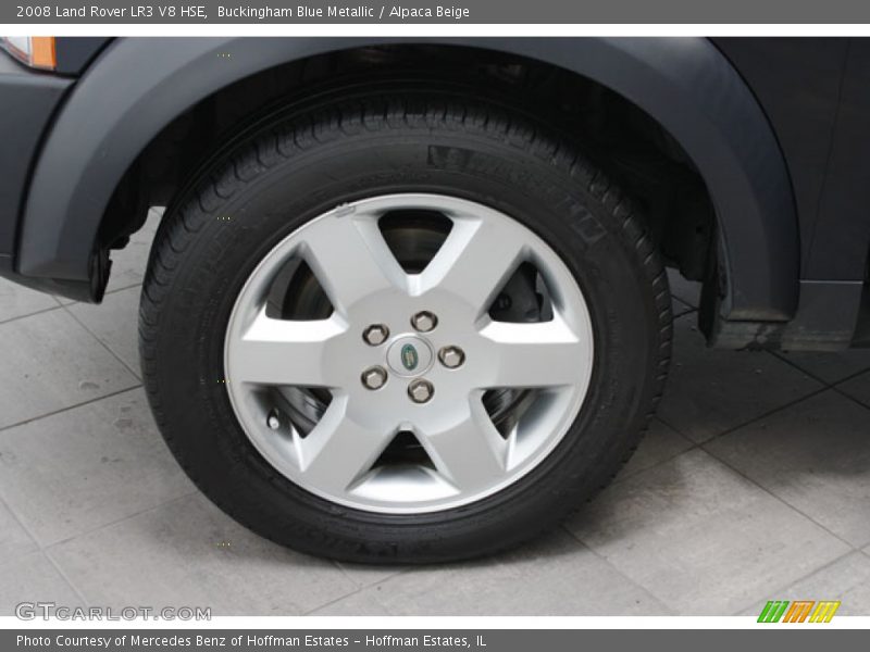Buckingham Blue Metallic / Alpaca Beige 2008 Land Rover LR3 V8 HSE