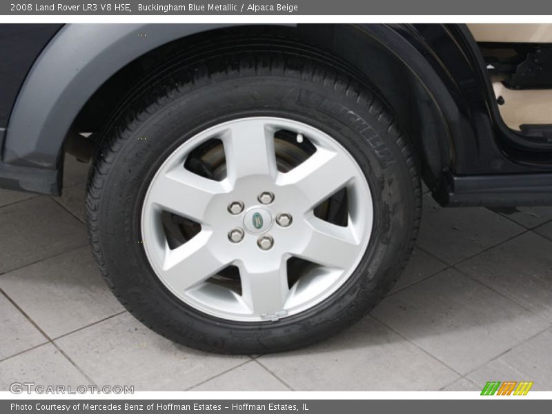 Buckingham Blue Metallic / Alpaca Beige 2008 Land Rover LR3 V8 HSE