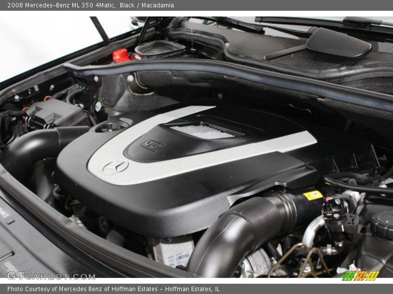 Black / Macadamia 2008 Mercedes-Benz ML 350 4Matic