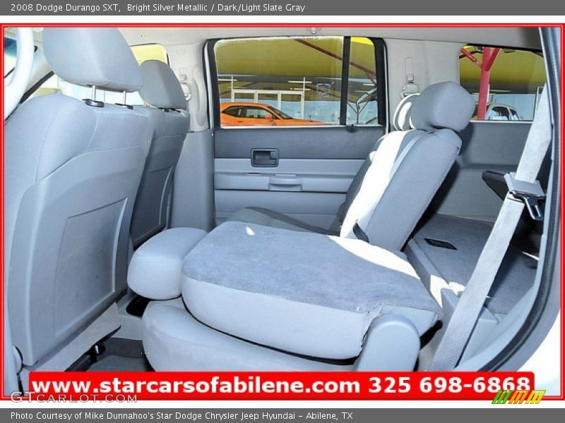 Bright Silver Metallic / Dark/Light Slate Gray 2008 Dodge Durango SXT