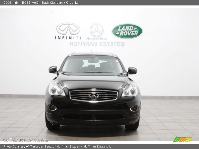 Black Obsidian / Graphite 2008 Infiniti EX 35 AWD