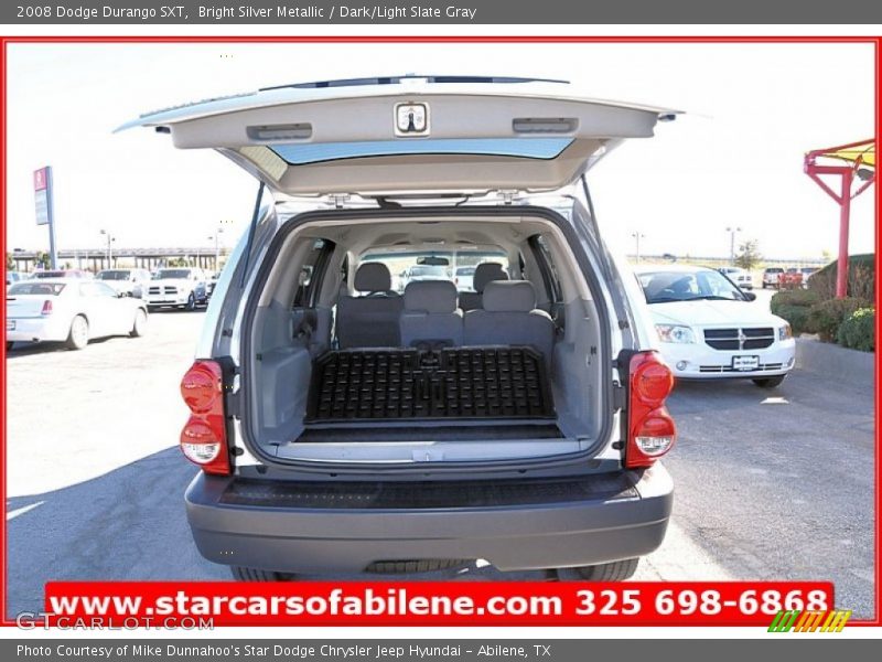 Bright Silver Metallic / Dark/Light Slate Gray 2008 Dodge Durango SXT