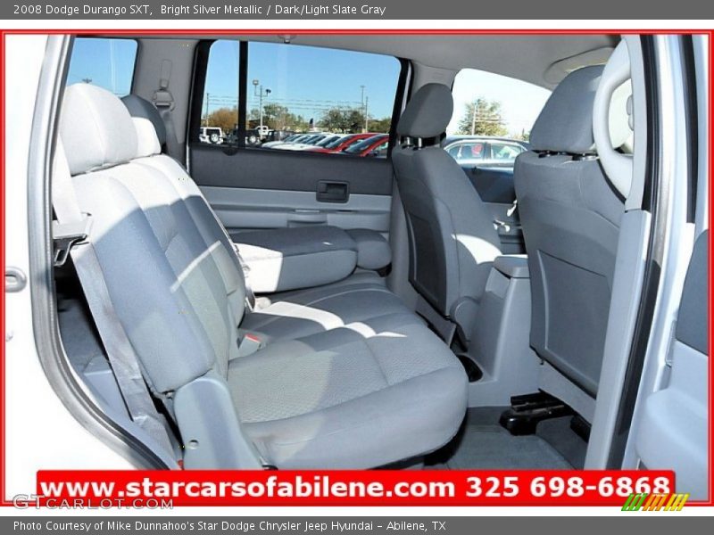 Bright Silver Metallic / Dark/Light Slate Gray 2008 Dodge Durango SXT