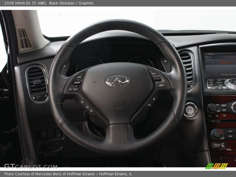 Black Obsidian / Graphite 2008 Infiniti EX 35 AWD