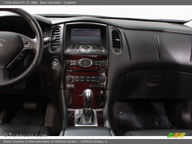 Black Obsidian / Graphite 2008 Infiniti EX 35 AWD