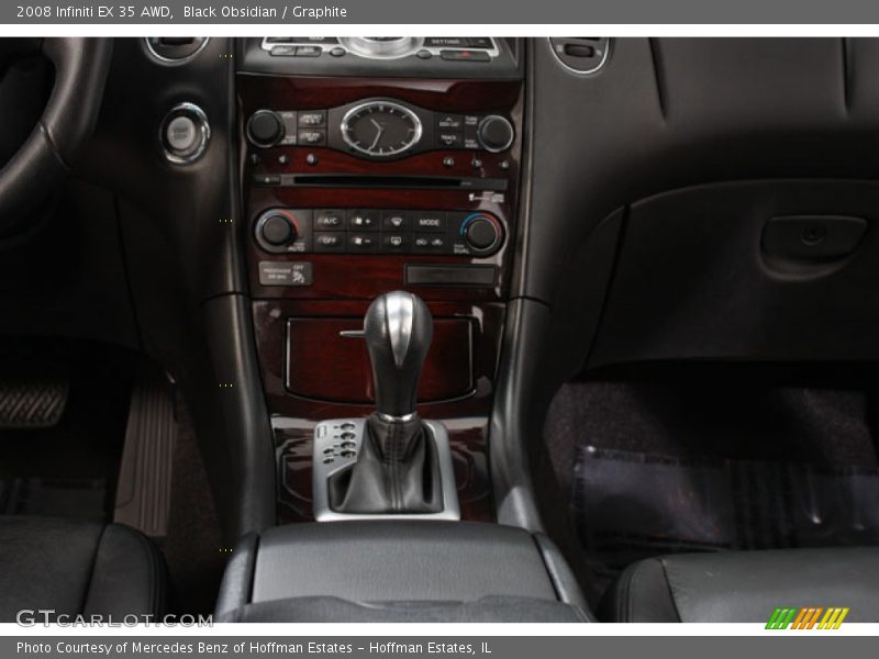Black Obsidian / Graphite 2008 Infiniti EX 35 AWD