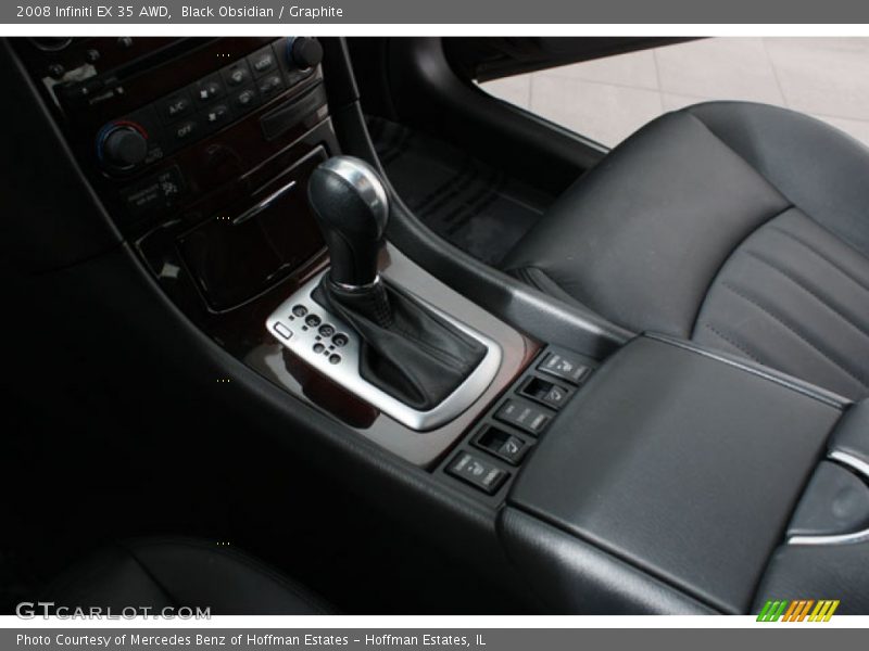 Black Obsidian / Graphite 2008 Infiniti EX 35 AWD