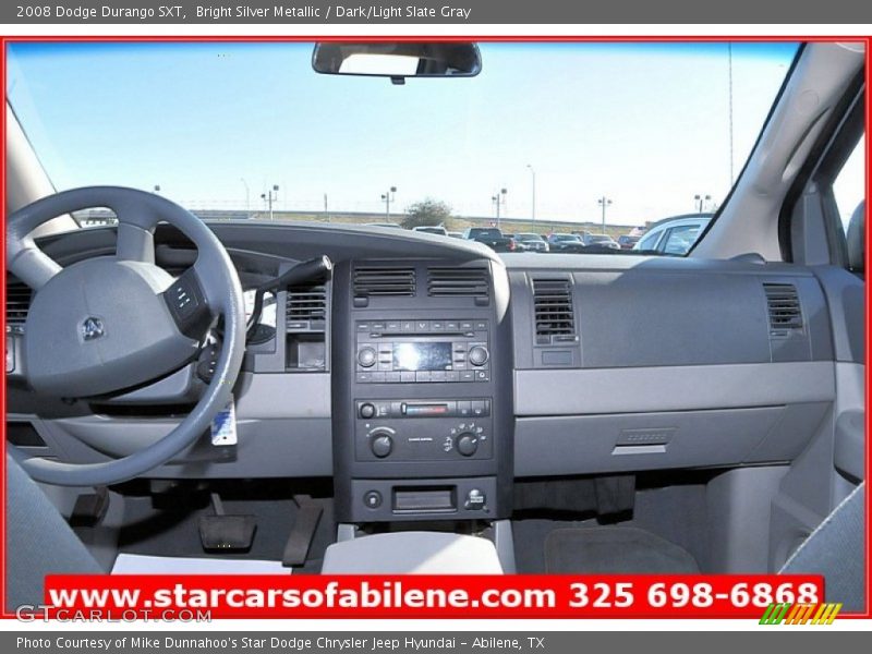 Bright Silver Metallic / Dark/Light Slate Gray 2008 Dodge Durango SXT