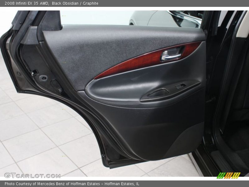Black Obsidian / Graphite 2008 Infiniti EX 35 AWD