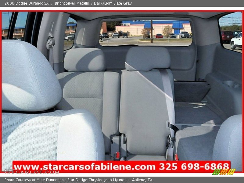 Bright Silver Metallic / Dark/Light Slate Gray 2008 Dodge Durango SXT