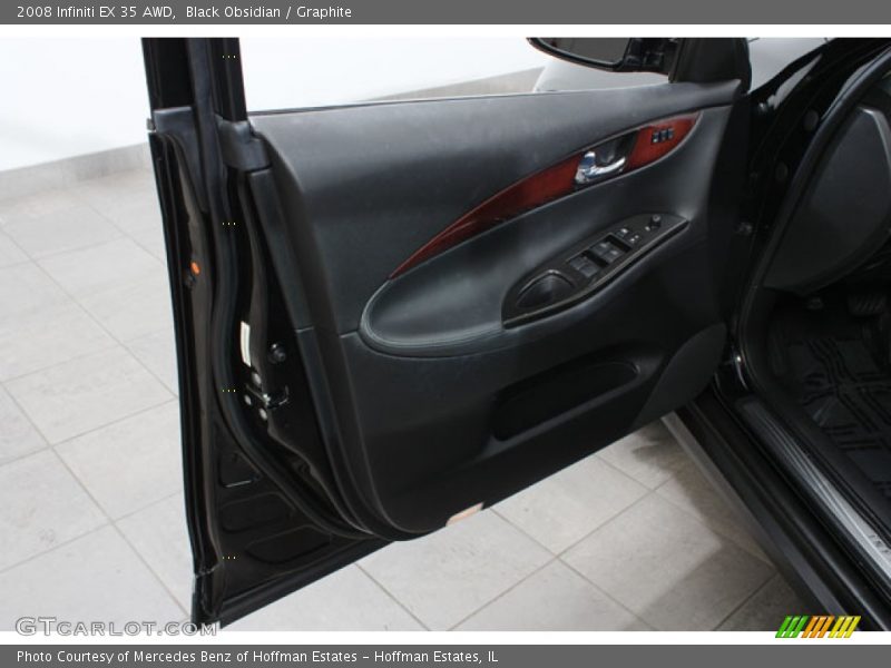 Black Obsidian / Graphite 2008 Infiniti EX 35 AWD