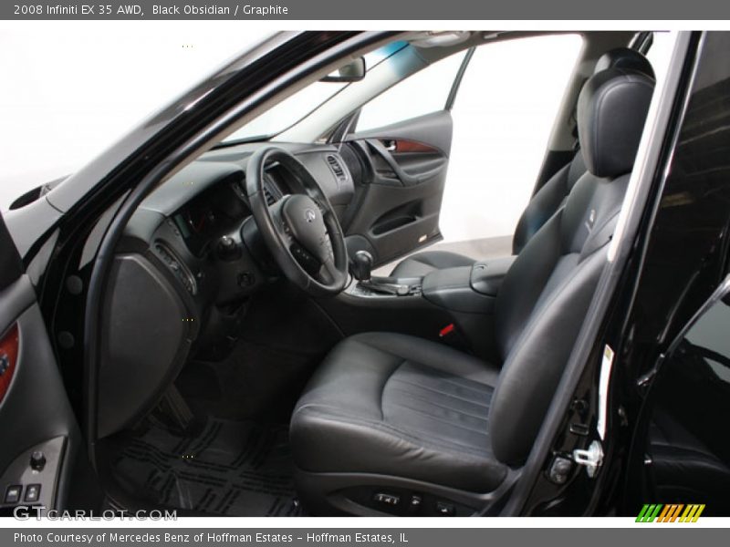 Black Obsidian / Graphite 2008 Infiniti EX 35 AWD