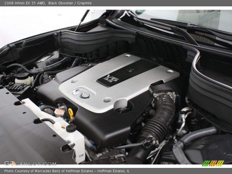 Black Obsidian / Graphite 2008 Infiniti EX 35 AWD