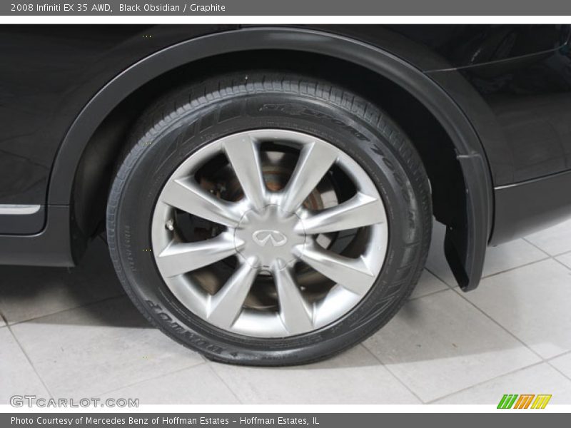 Black Obsidian / Graphite 2008 Infiniti EX 35 AWD