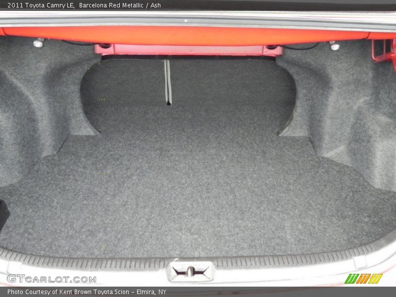 Barcelona Red Metallic / Ash 2011 Toyota Camry LE