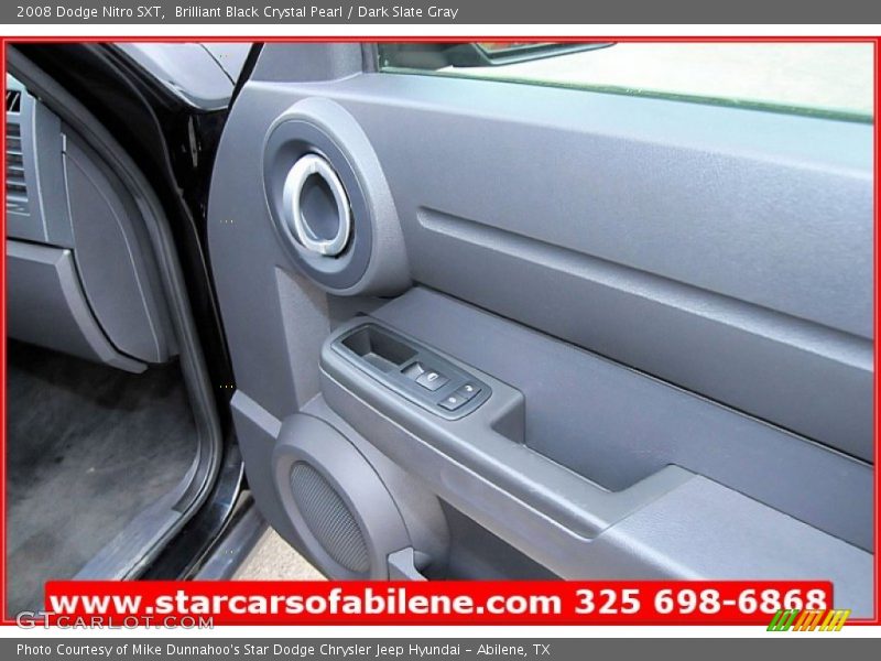 Brilliant Black Crystal Pearl / Dark Slate Gray 2008 Dodge Nitro SXT