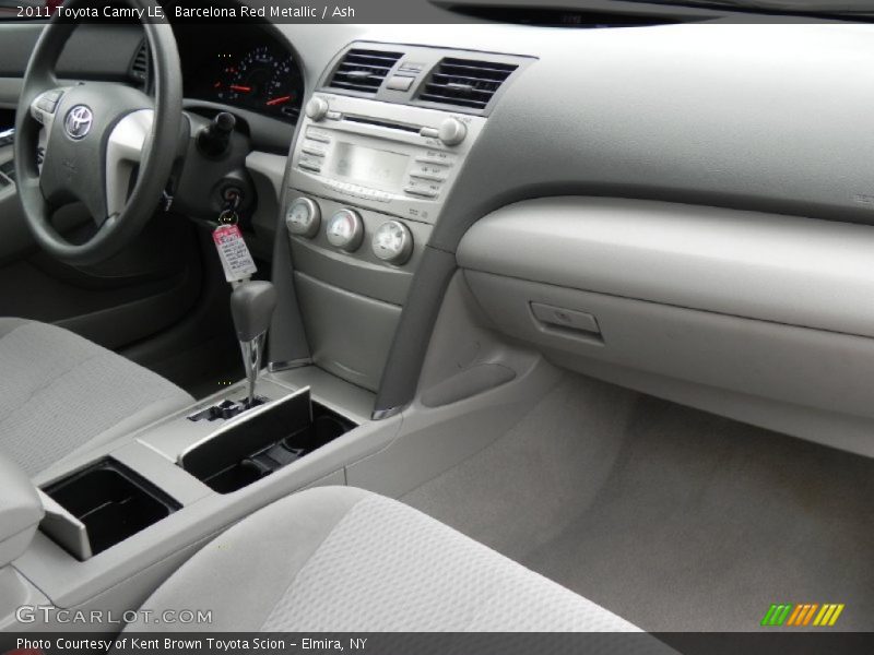 Barcelona Red Metallic / Ash 2011 Toyota Camry LE