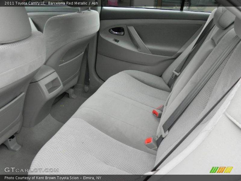 Barcelona Red Metallic / Ash 2011 Toyota Camry LE