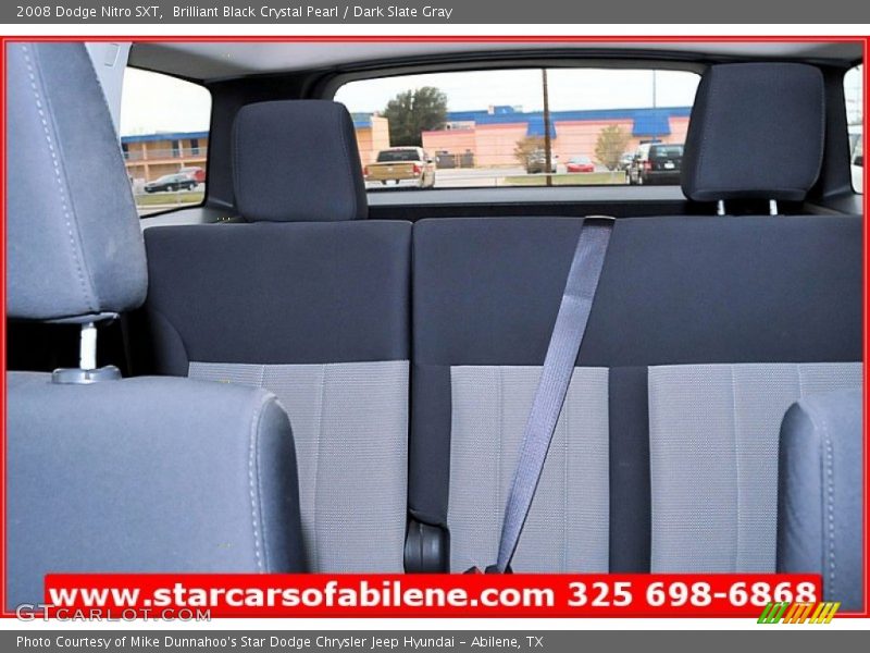 Brilliant Black Crystal Pearl / Dark Slate Gray 2008 Dodge Nitro SXT
