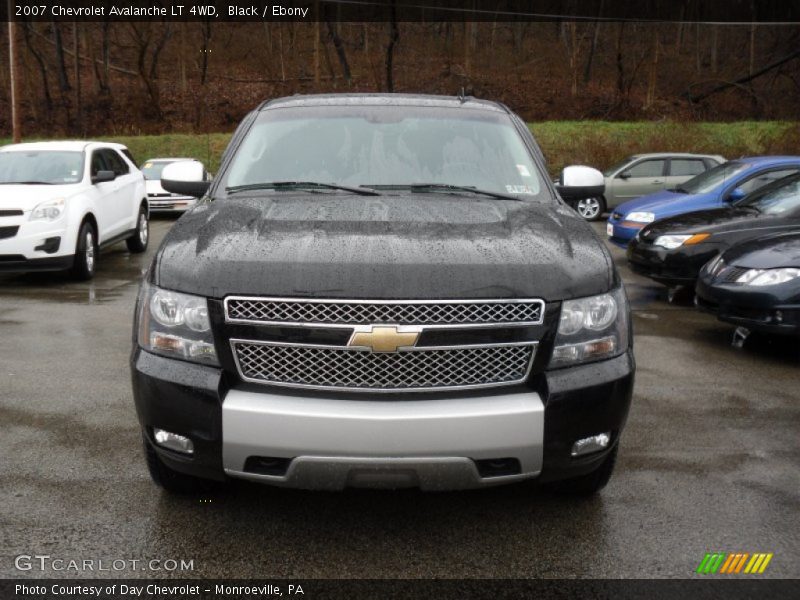 Black / Ebony 2007 Chevrolet Avalanche LT 4WD