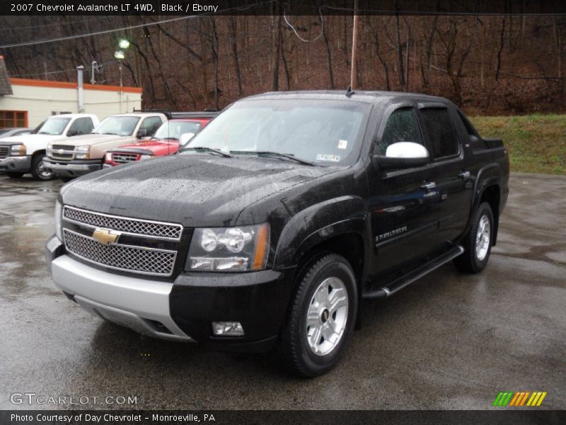 Black / Ebony 2007 Chevrolet Avalanche LT 4WD