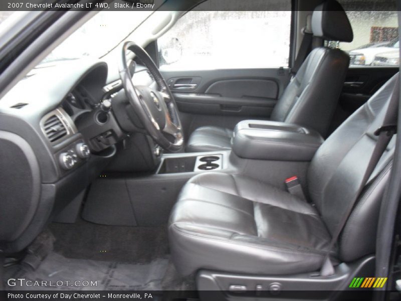Black / Ebony 2007 Chevrolet Avalanche LT 4WD