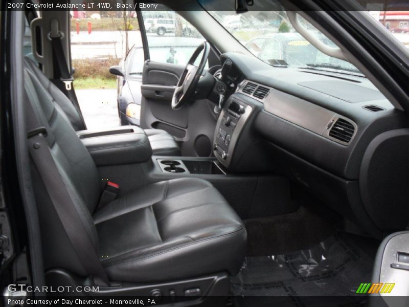 Black / Ebony 2007 Chevrolet Avalanche LT 4WD