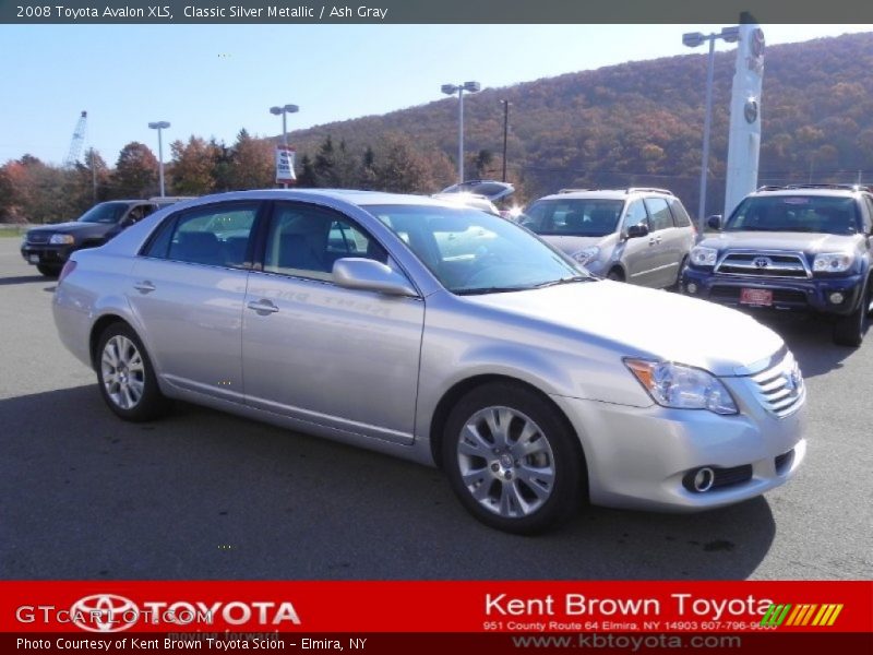 Classic Silver Metallic / Ash Gray 2008 Toyota Avalon XLS