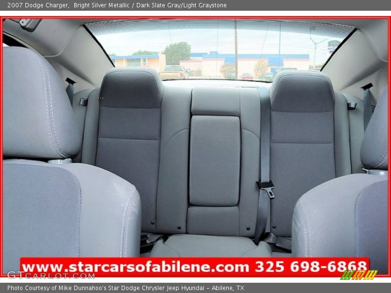 Bright Silver Metallic / Dark Slate Gray/Light Graystone 2007 Dodge Charger