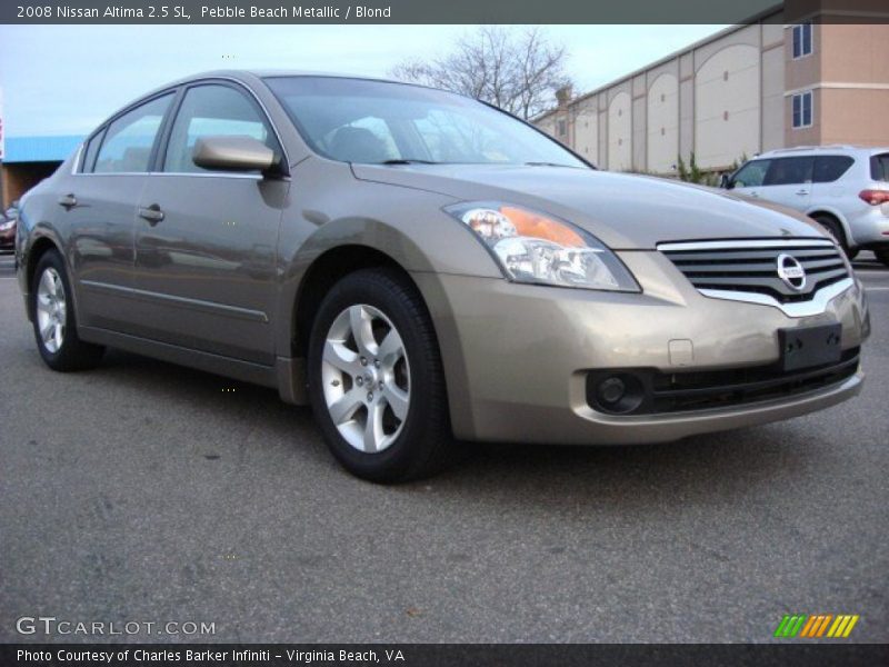 Pebble Beach Metallic / Blond 2008 Nissan Altima 2.5 SL