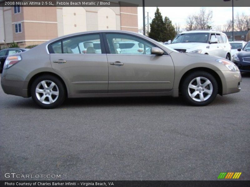 Pebble Beach Metallic / Blond 2008 Nissan Altima 2.5 SL