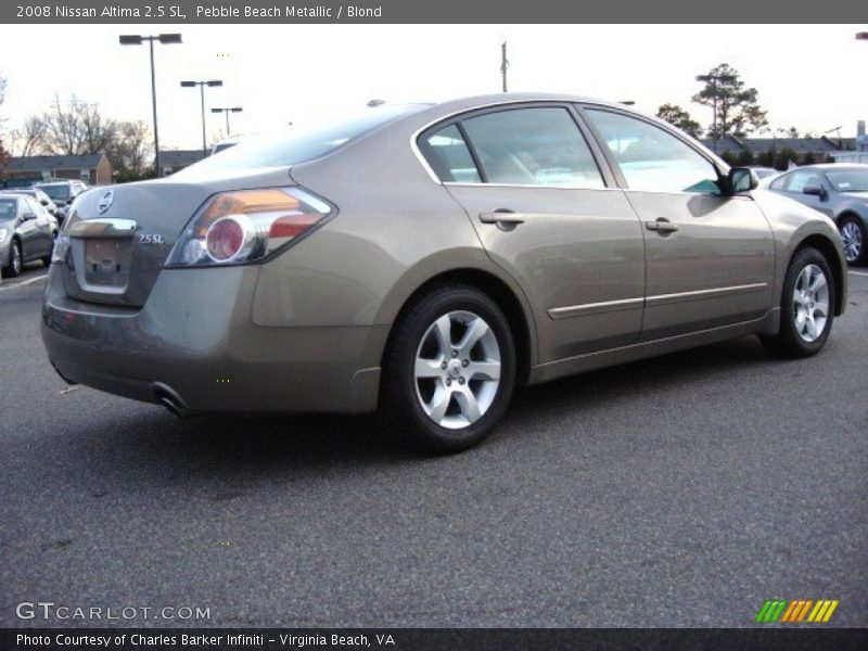 Pebble Beach Metallic / Blond 2008 Nissan Altima 2.5 SL