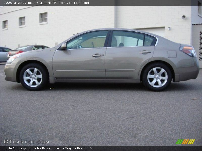 Pebble Beach Metallic / Blond 2008 Nissan Altima 2.5 SL