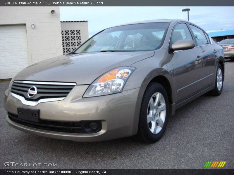 Pebble Beach Metallic / Blond 2008 Nissan Altima 2.5 SL