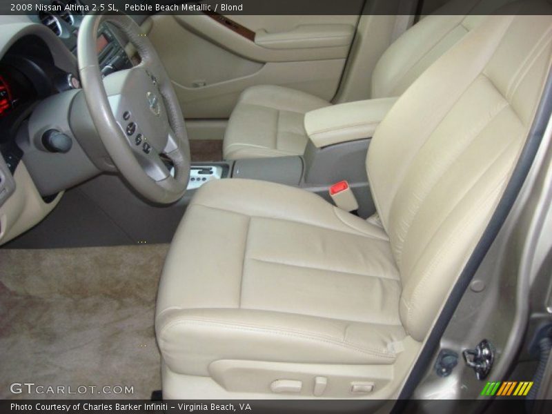 Pebble Beach Metallic / Blond 2008 Nissan Altima 2.5 SL