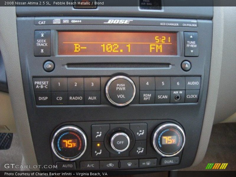 Pebble Beach Metallic / Blond 2008 Nissan Altima 2.5 SL