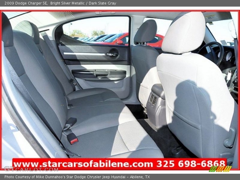 Bright Silver Metallic / Dark Slate Gray 2009 Dodge Charger SE