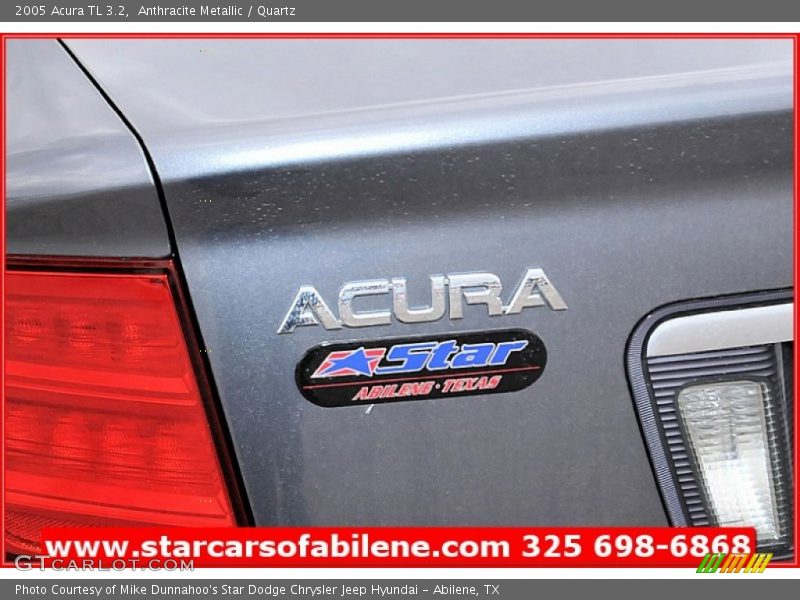 Anthracite Metallic / Quartz 2005 Acura TL 3.2