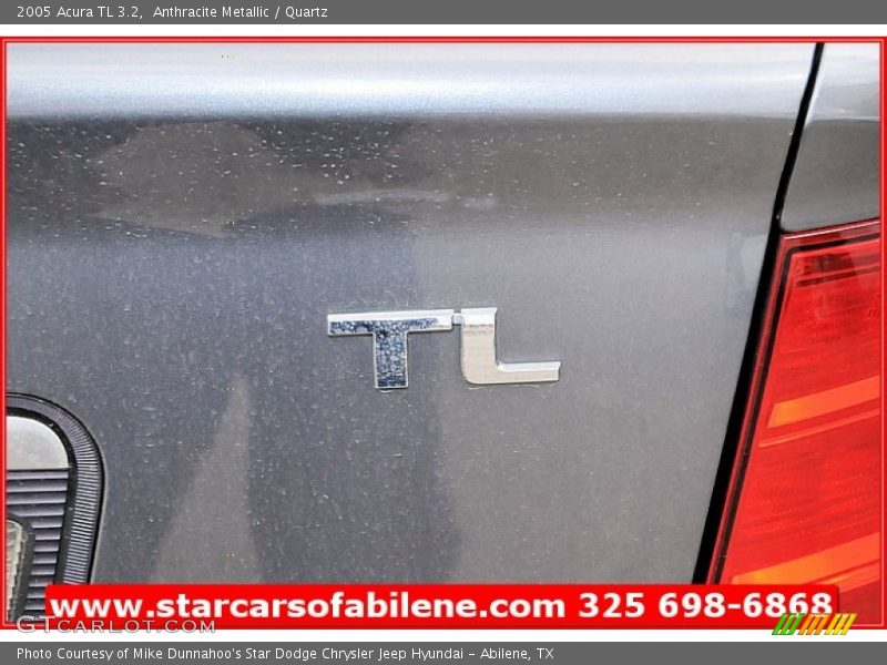 Anthracite Metallic / Quartz 2005 Acura TL 3.2