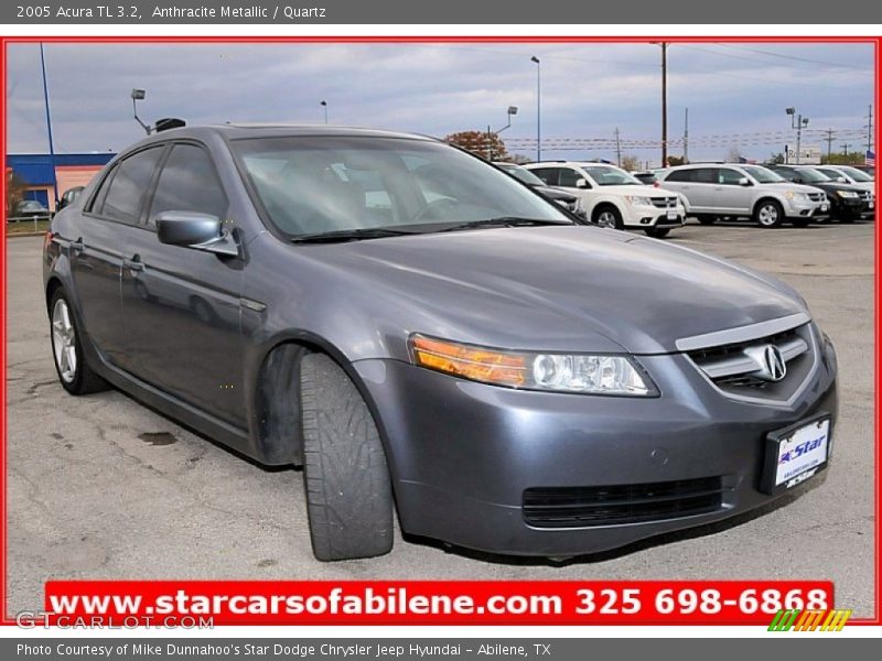Anthracite Metallic / Quartz 2005 Acura TL 3.2