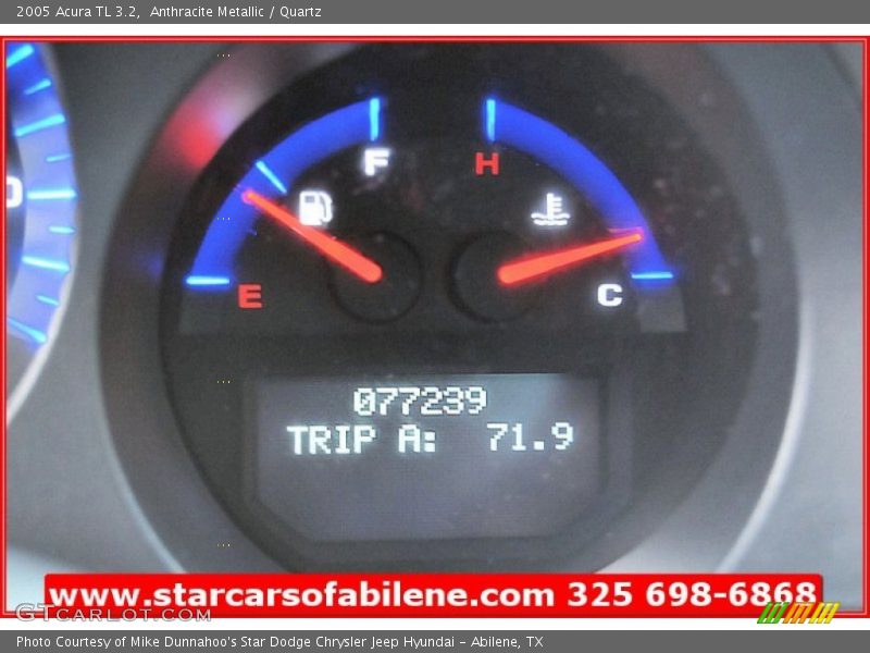 Anthracite Metallic / Quartz 2005 Acura TL 3.2