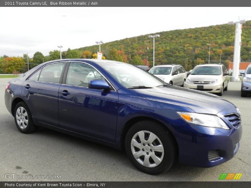 Blue Ribbon Metallic / Ash 2011 Toyota Camry LE