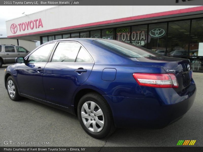 Blue Ribbon Metallic / Ash 2011 Toyota Camry LE