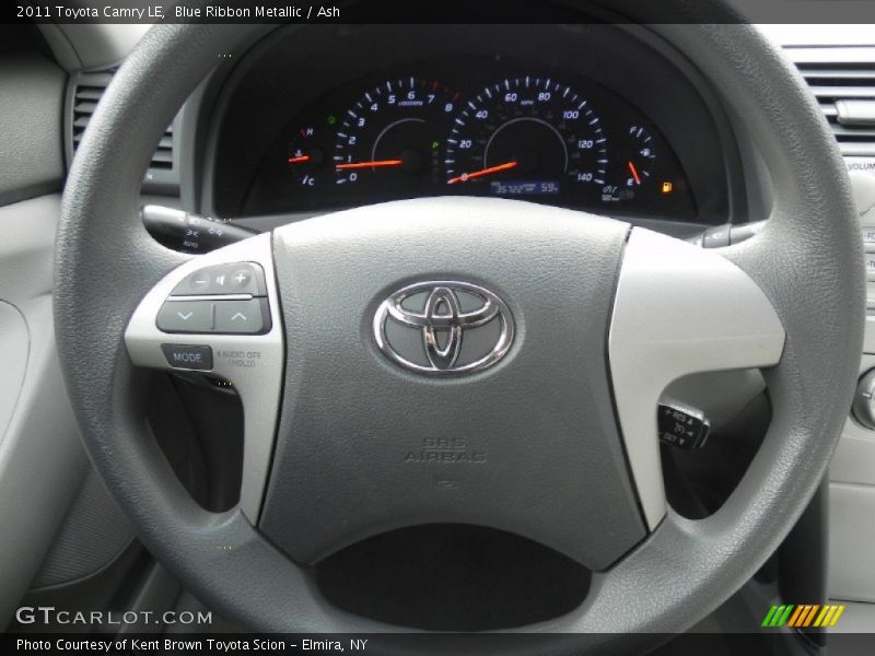 Blue Ribbon Metallic / Ash 2011 Toyota Camry LE