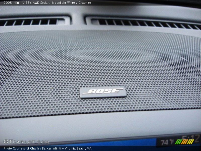 Moonlight White / Graphite 2008 Infiniti M 35x AWD Sedan