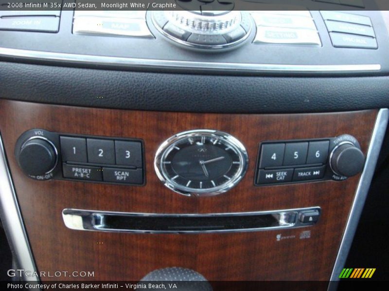 Moonlight White / Graphite 2008 Infiniti M 35x AWD Sedan